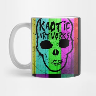 kaw test pattern skull Mug